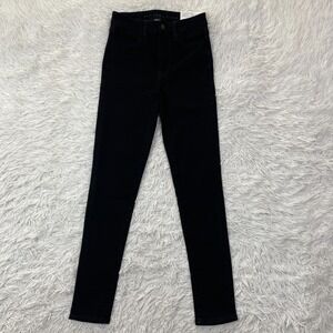 NWT American Eagle Pants Womens 0 Short Black Super Hi-Rise Jegging Stretch